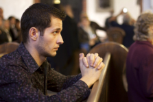 man praying